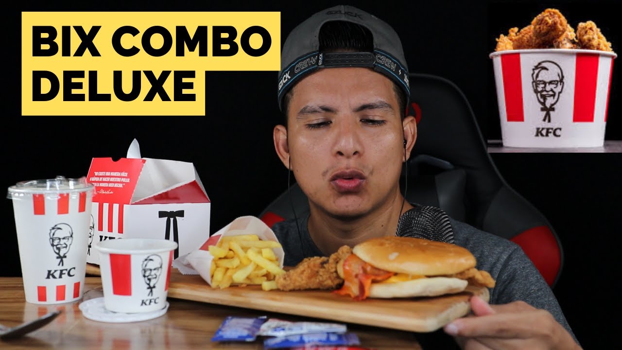 ASMR BIG BOX DELUXE KFC