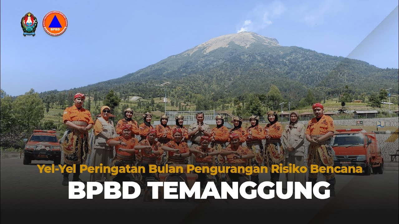 Yel Yel Peringatan Bulan PRB BPBD Temanggung