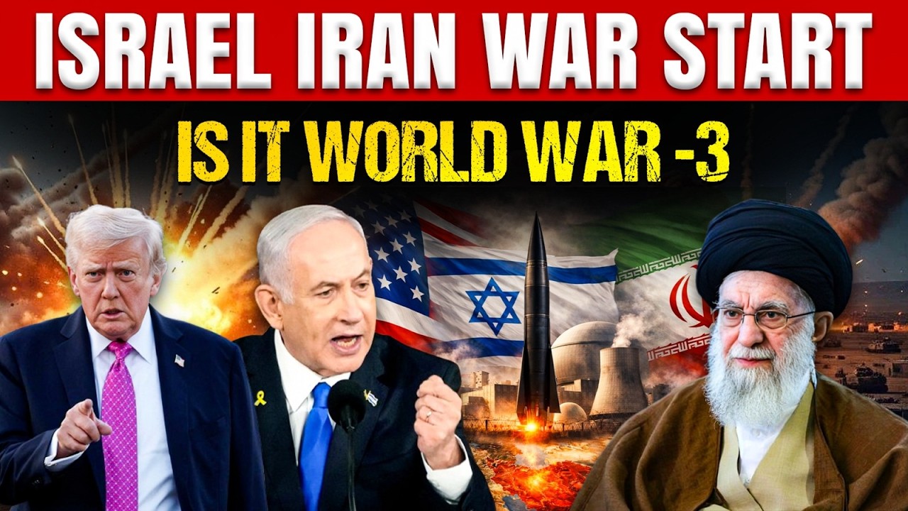 Israel–Iran War Begins 🔥 Is This the Start of World War 3? | Israel vs Iran War Explained