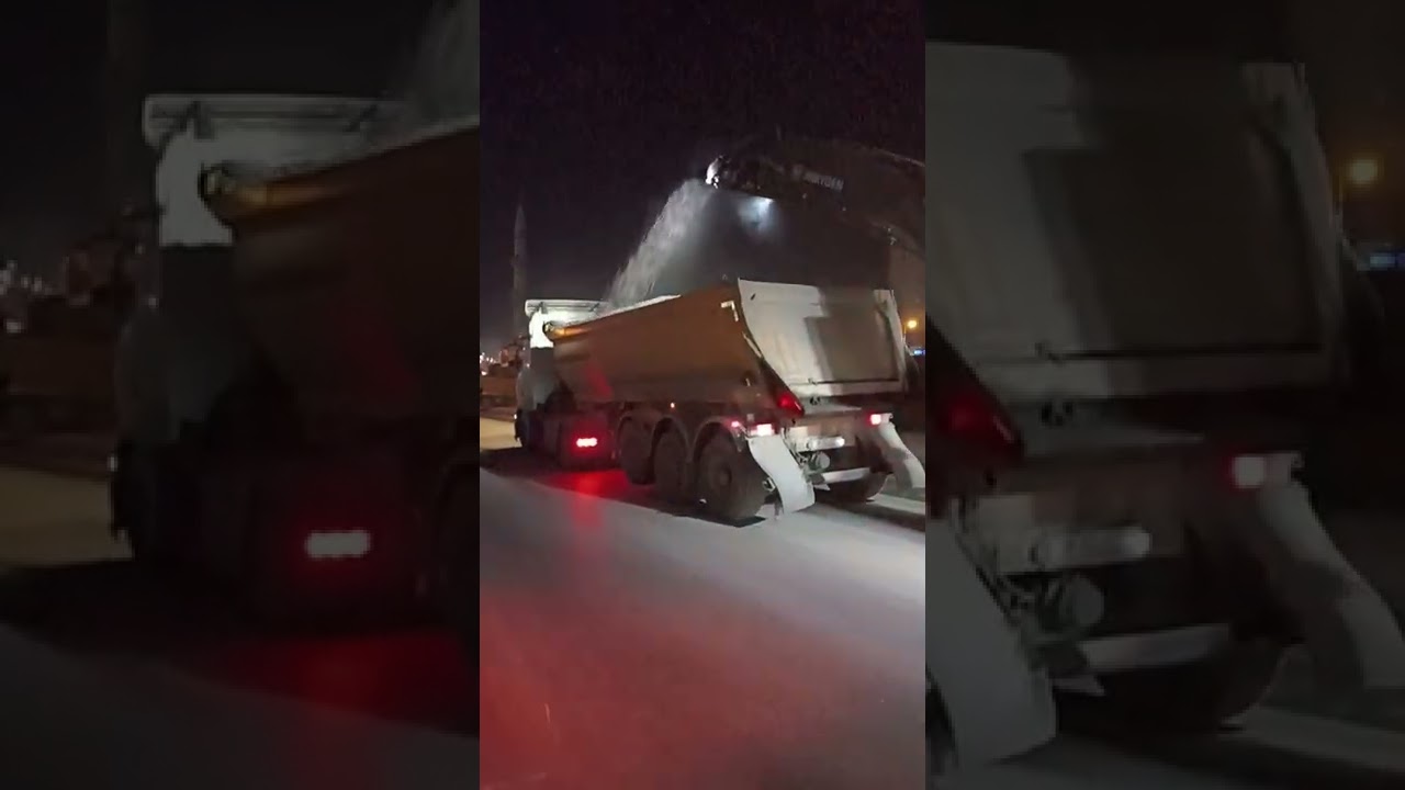 wirtgen w200F ile İstanbul Esenyurt yol kazi çalışması