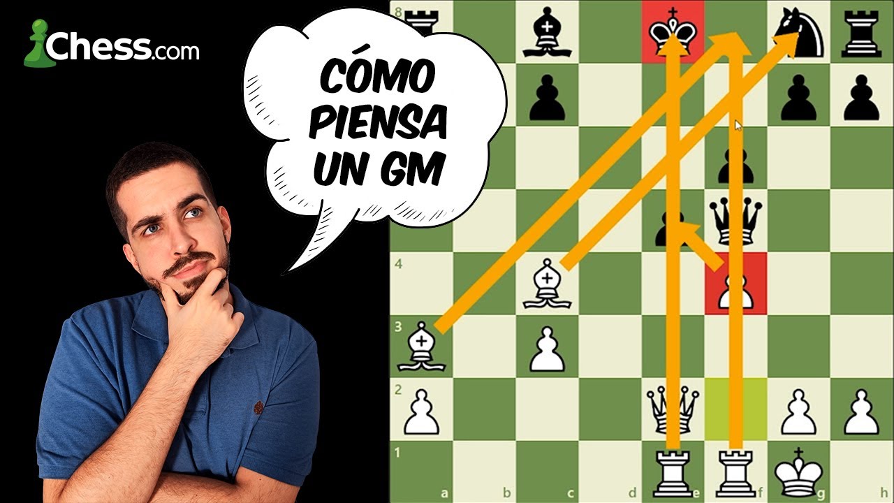 los 5 CONCEPTOS CLAVES para SUPERAR 1200 de ELO 📈 ¿Cómo piensa un GM de Ajedrez?