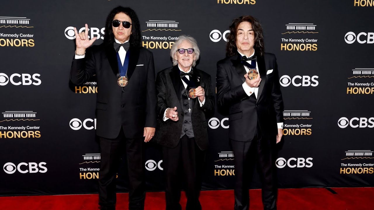 7.Dezember 2025 KISS Kennedy Center Honors Verleihnung Roter Teppich Ceremony Red Carpet Interviews