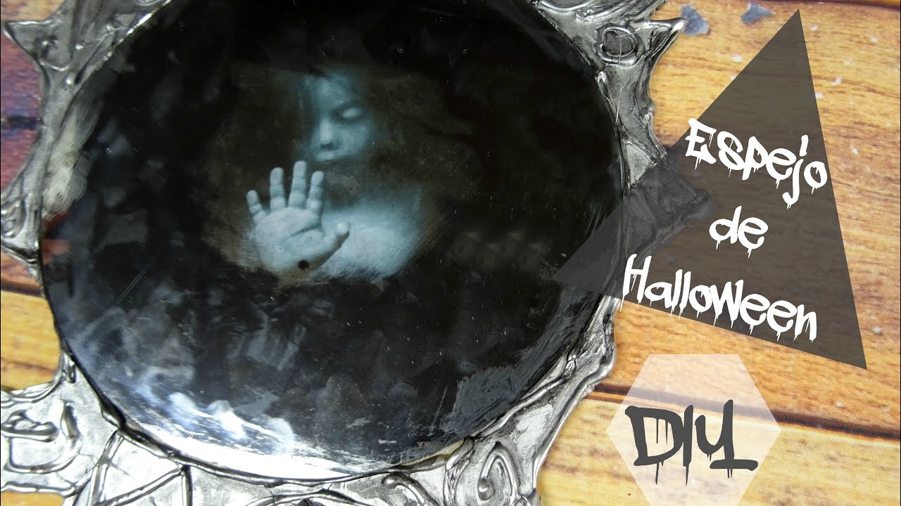 Cómo hacer un espejo para tu decoración de Halloween