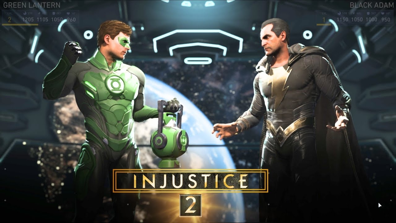Injustice 2 — Зелёный Фонарь против Чёрного Адама