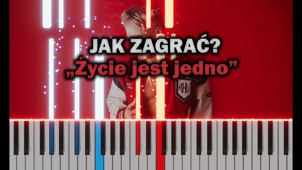 SKOLIM - Życie Jest Jedno 🎹 Piano Tutorial | Nuty | 🔥 ŁATWE 🔥