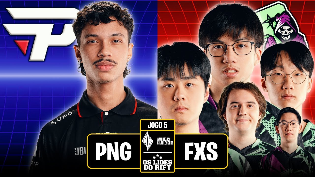 GRANDE FINAL | PAIN x FEAR | JOGO 5 | AMERICAS CHALLENGERS (LIBERTADORES) | OS LIÕES DO RIFT