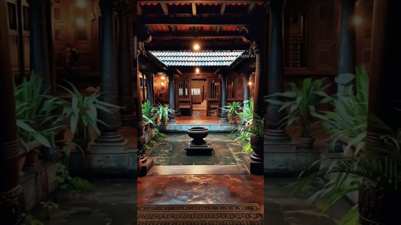 Kerala traditional style house 🏠