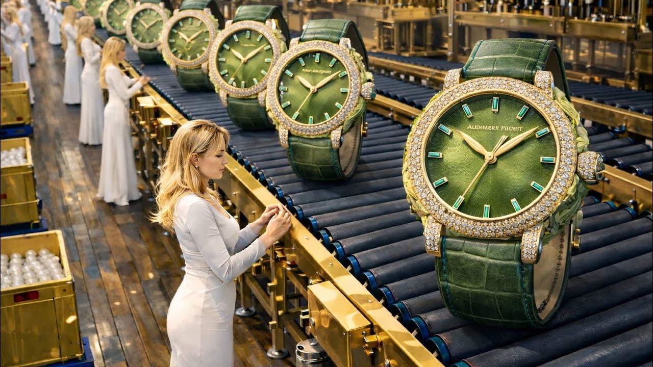 Inside the $1,000,000 Watch Production Line