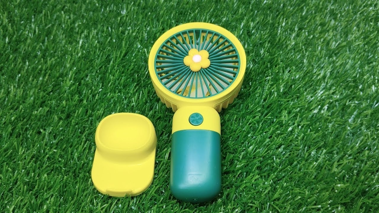 USB Powered Portable Fan / Mini Fan rechargeable fan unboxing video।। best usb fan