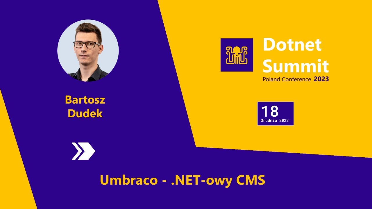 ⭐  Umbraco - .NET-owy CMS - Bartosz Dudek