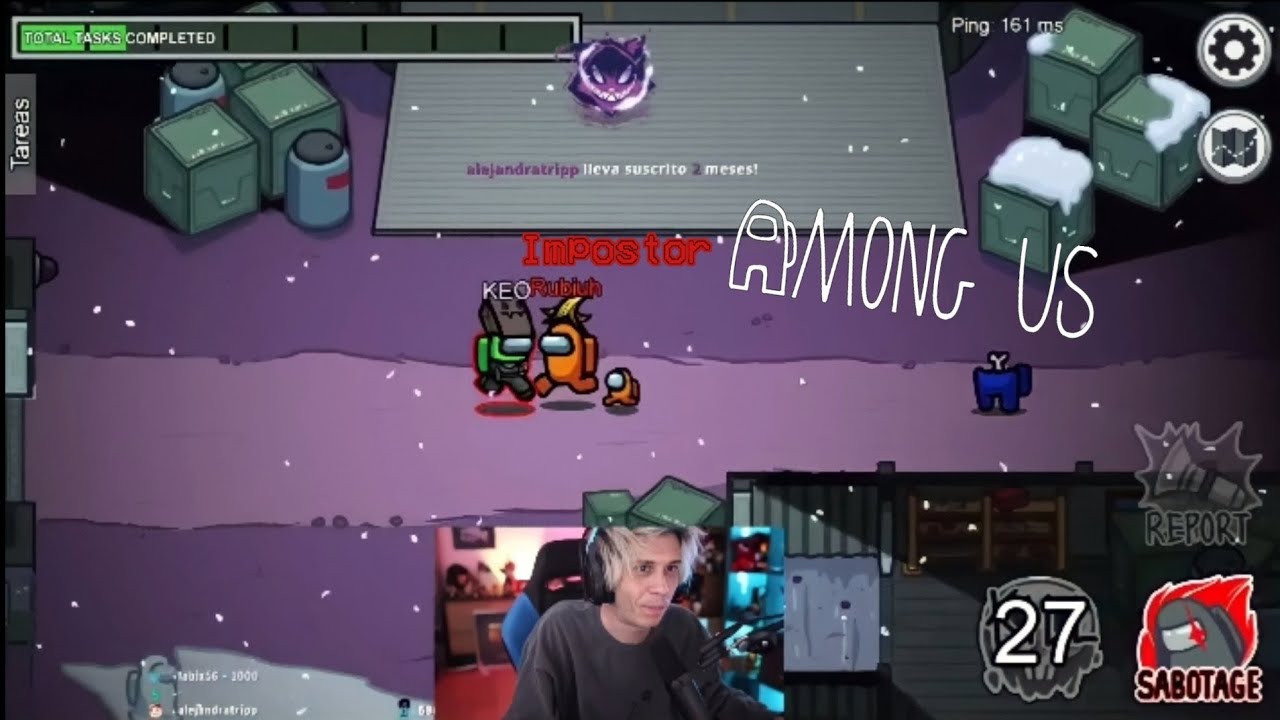 RUBIUS TRAICIONADO POR KIDD KEO EN AMONG US