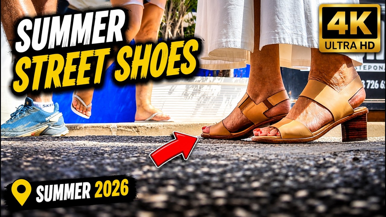 Real Urban Style 4K | Shoes That Define Street Fashion