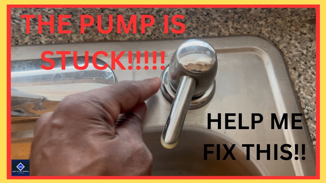 Kitchen Soap Dispenser Repair