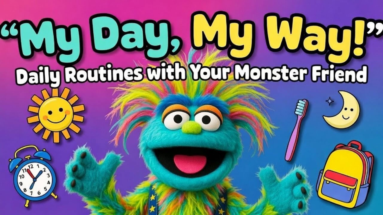 Daily Routines for Kids 🌞🌙 | Morning, School, Play & Bedtime | Fun Preschool Learning