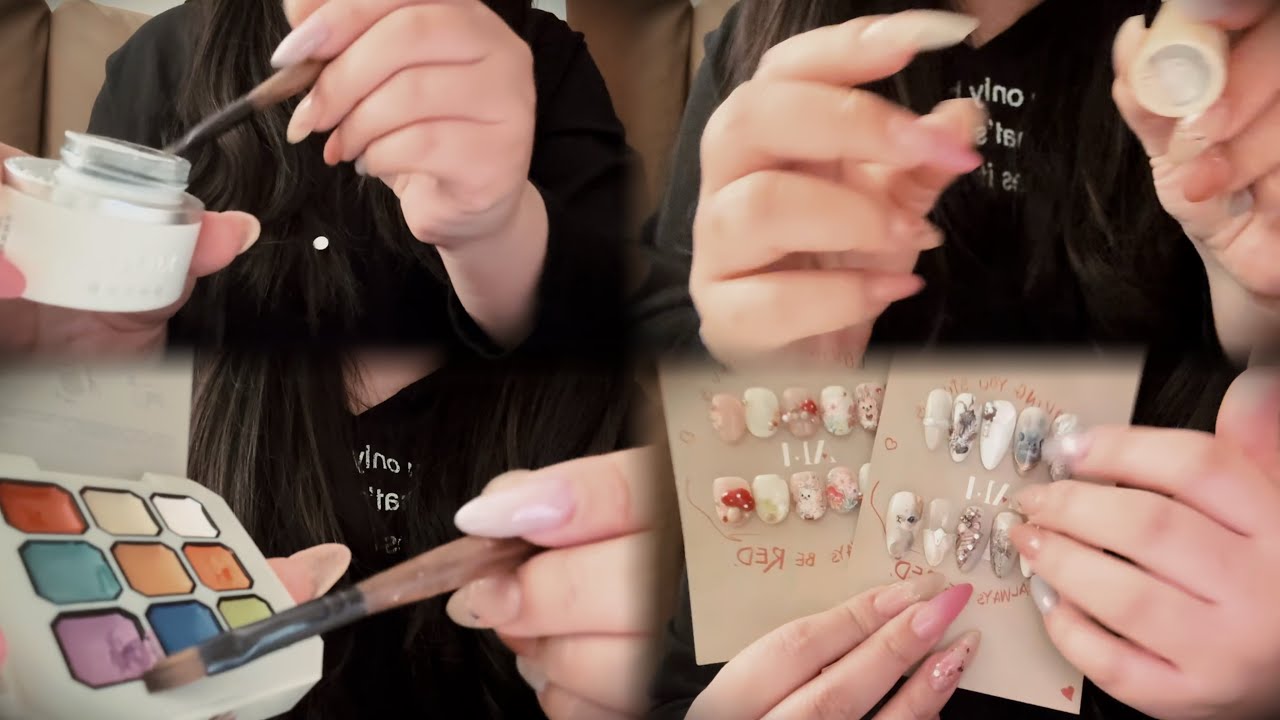 ASMR Doing you nails ～very fast～very tingly～No talking～