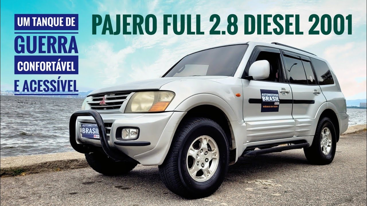 Pajero Full Gls  2.8 Diesel 2001- teste completo (2ªParte): um tanque de guerra ainda semi-barato