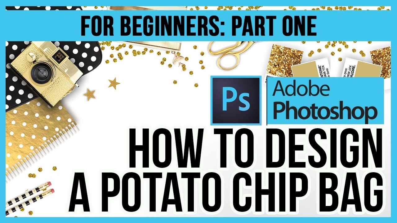 How to Design a Chip Bag in Photoshop for Beginners