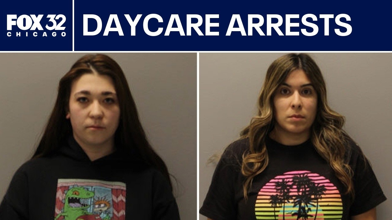 Suburban Chicago daycare employees accused of battering 7 children, police say