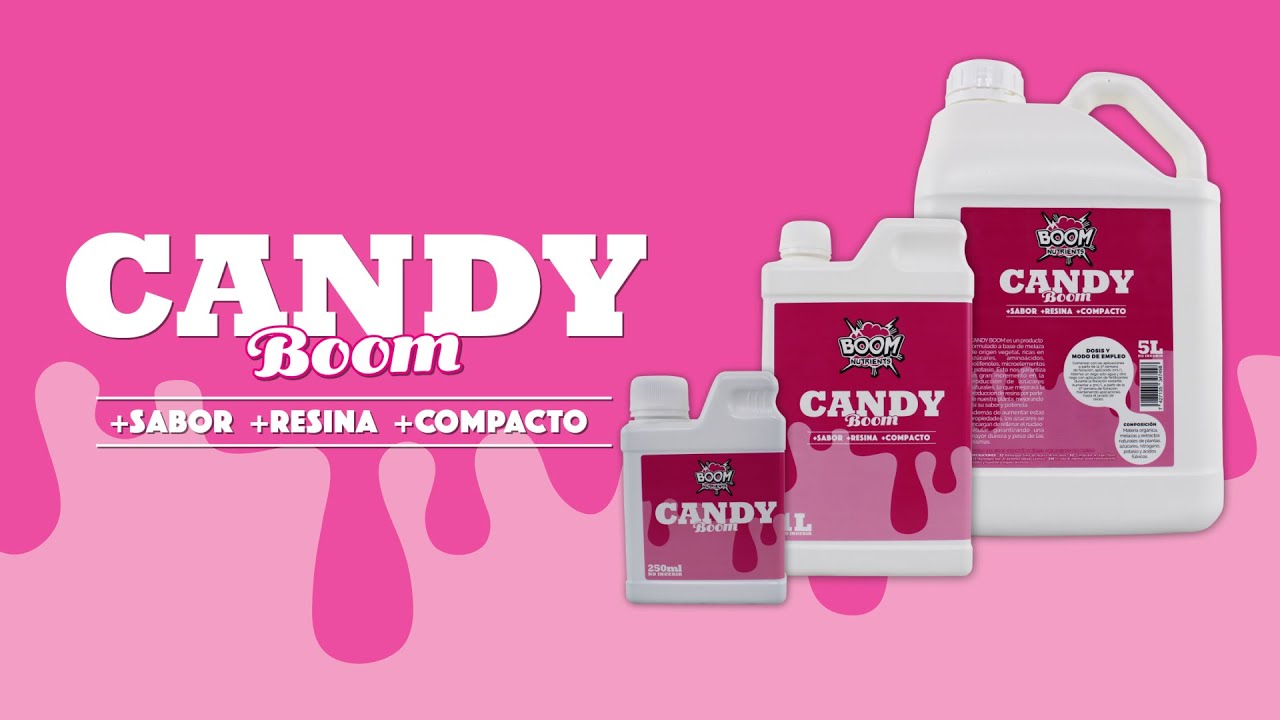 Candy Boom de Boom Nutrients - Engorda tus cogollos | Growbarato - GB The Green Brand