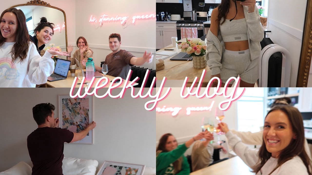 VLOG: working from home, apartment decor, & ERL team Q&A! | Emma Rose