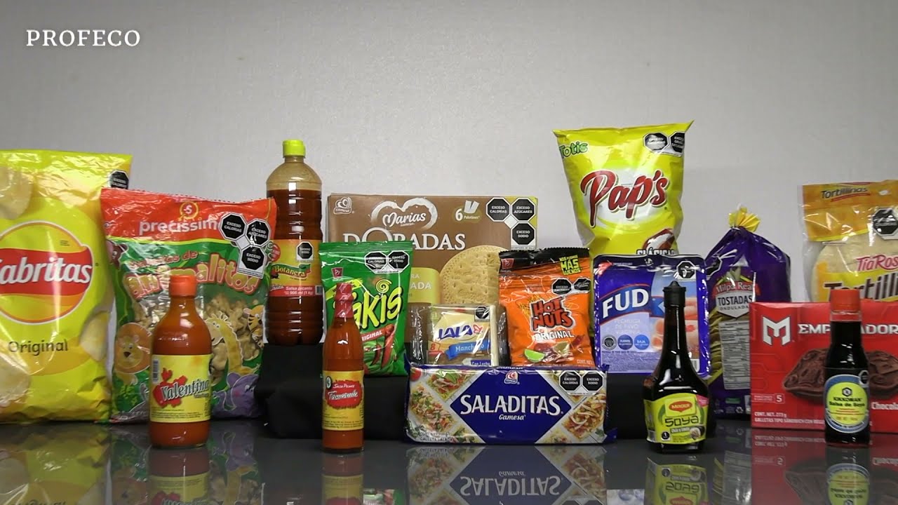 Alimentos con alto contenido de sodio | Estudio de Calidad | Profeco