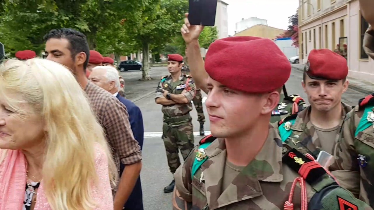 Passation commandement 17ème RGP 20 JUILLET 2017