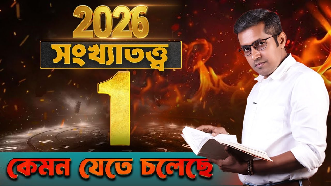 ১ সংখ্যার জাতকদের ২০২৬ কেমন কাটবে? Numerology 2026 | Astro Motivator | Samrat Chakraborty