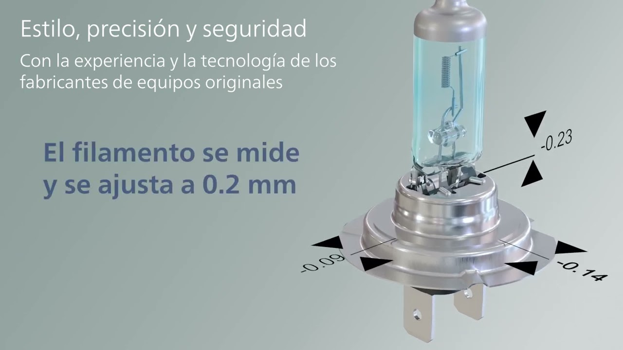 Philips CrystalVision platinum Focos de calidad premium para faros delanteros.