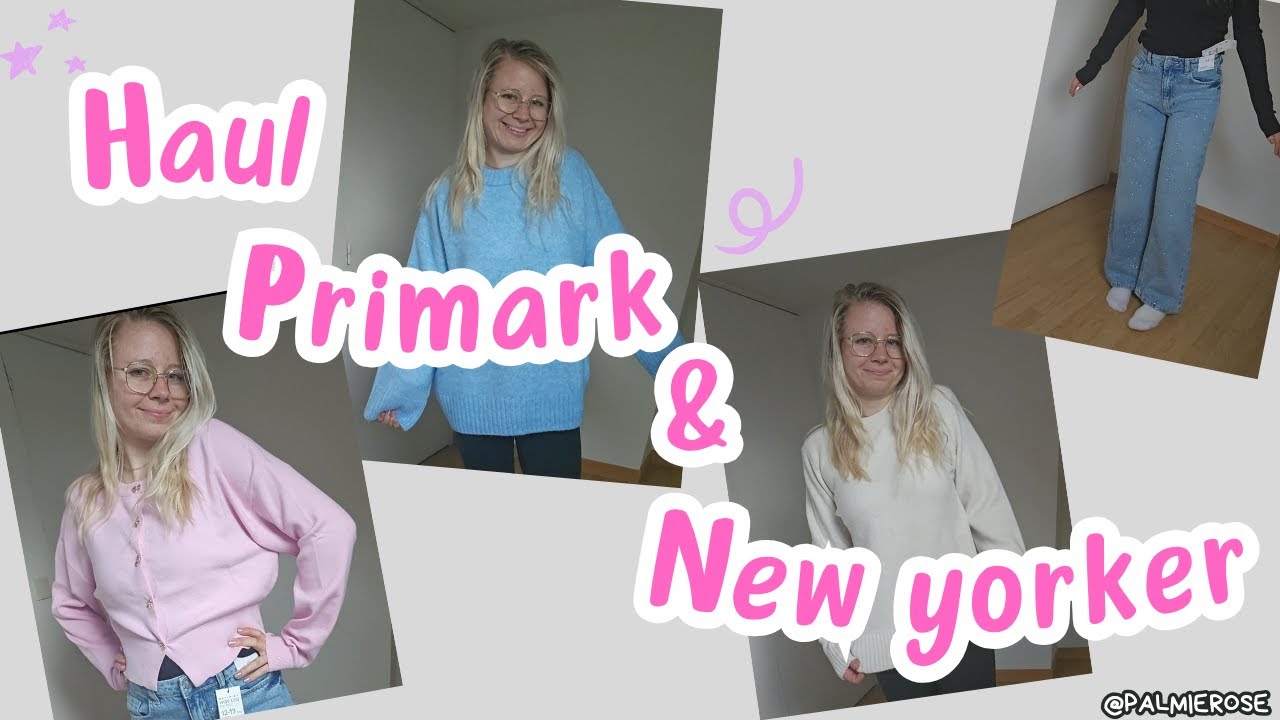 Haul, PRIMARK & NEW YORKER, mes trouvailles ! 🛍
