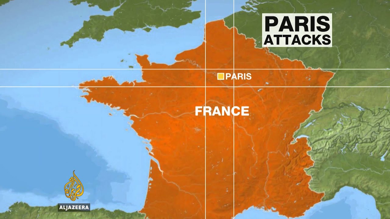 When and where the attacks happened in Paris