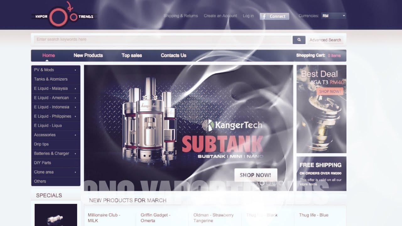 Malaysian Online Vape Store ONO Vaportrends Review