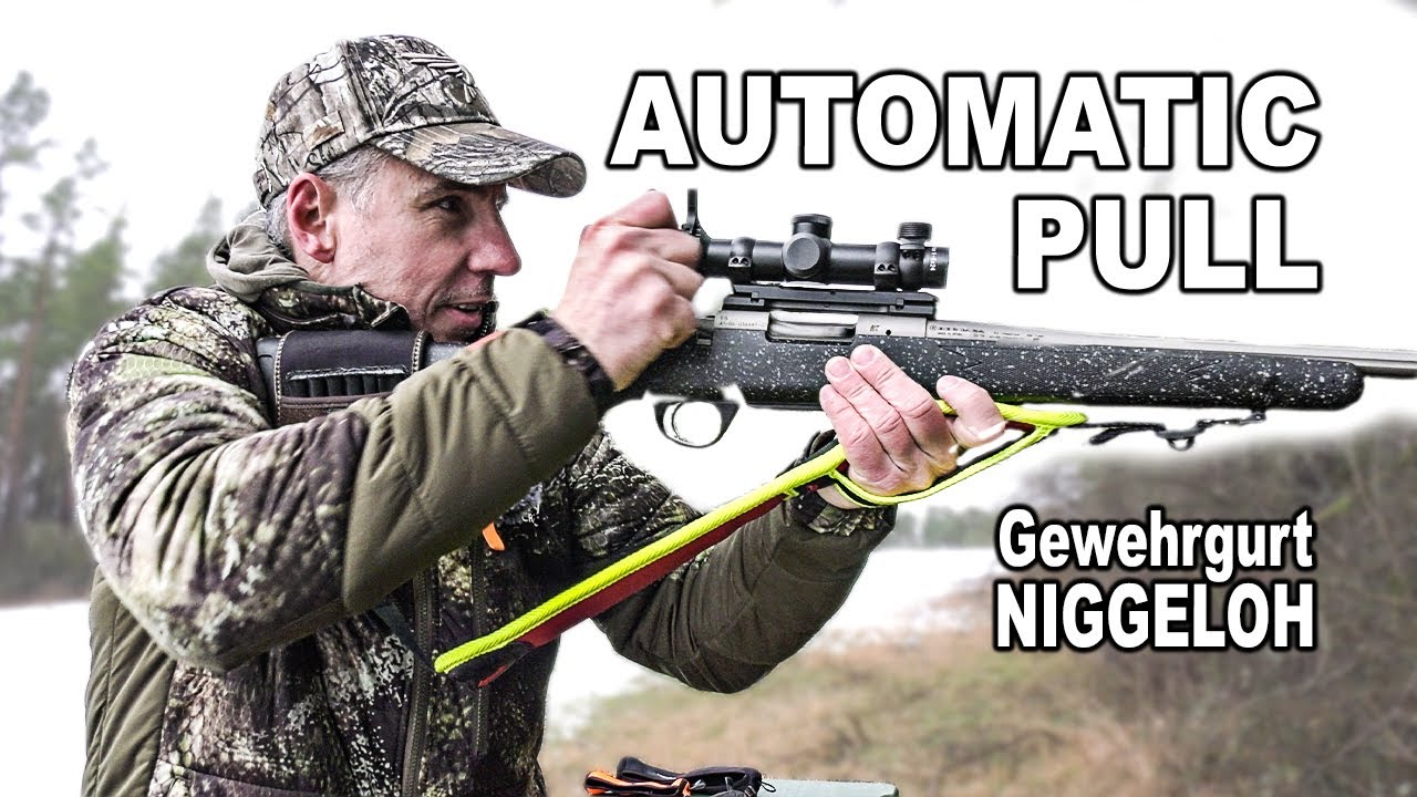 Gewehrgurt AUTOMATIC PULL Niggeloh | JAGD TOTAL