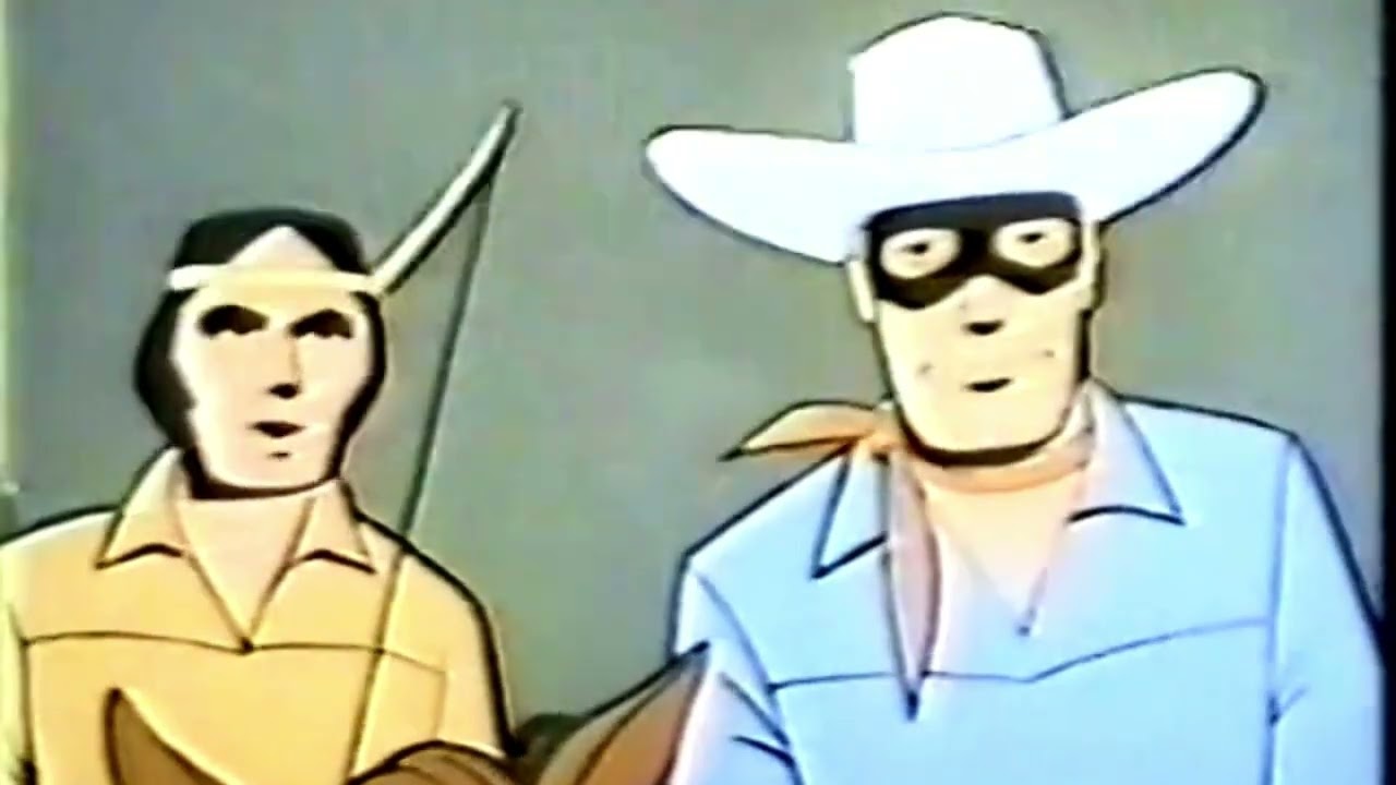 Lone Ranger Cartoon 1966   The Human Dynamo!    Action