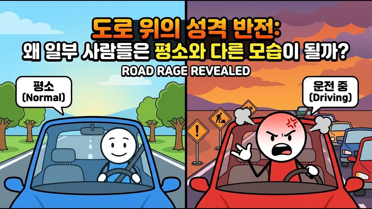 왜 운전하면 성격이 달라질까? 심리의 비밀