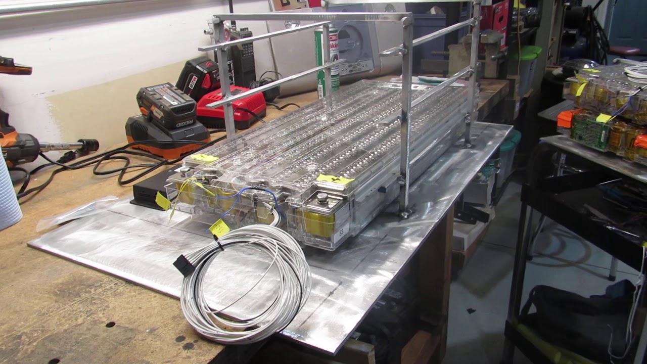 1971 VW Super Beetle EV Conversion Custom Tesla Battery Racks