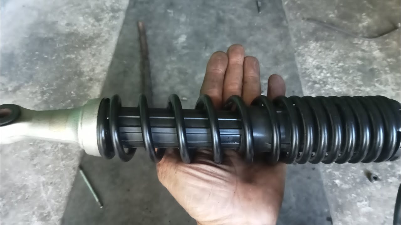 CARA GANTI SEAL SHOCK BELAKANG HONDA BLEDE, REVO, ,kendala bocor