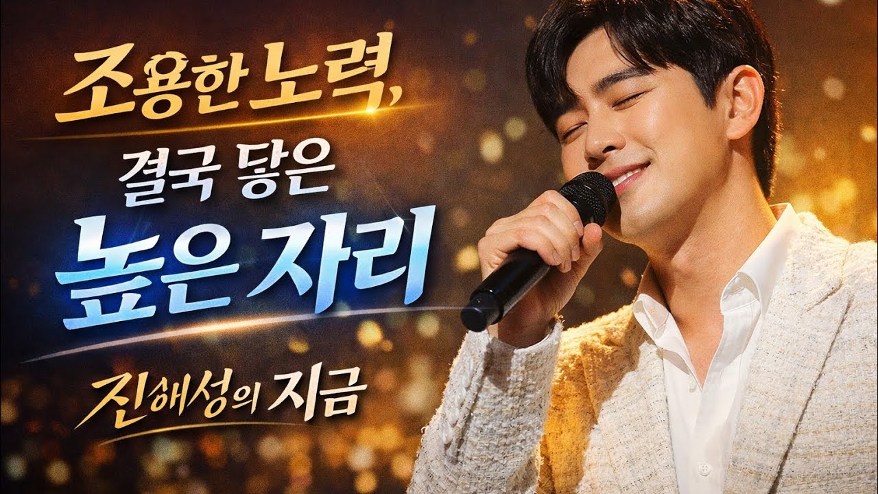 조용한 노력, 결국 닿은 높은 자리진해성의 지금