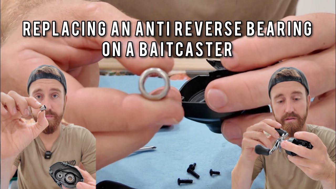DON’T THROW IT AWAY! How to: Replace anti reverse bearing on a baitcaster!