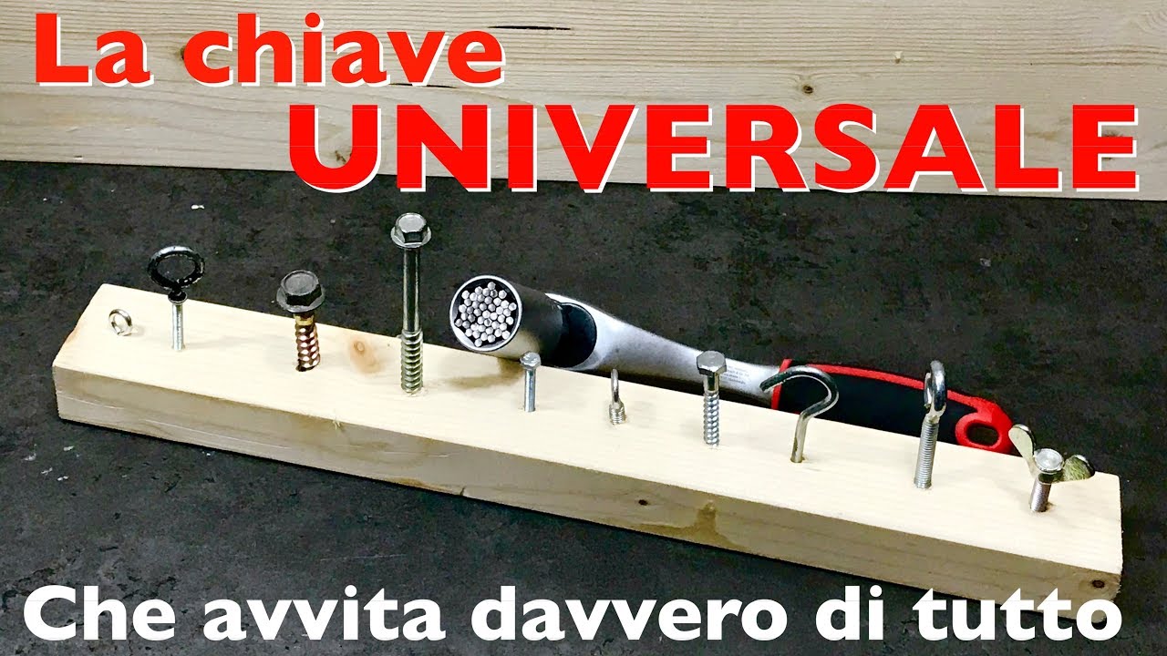 La CHIAVE UNIVERSALE, lidl Parkside. Cricchetto multifunzione. Svita e avvita di tutto