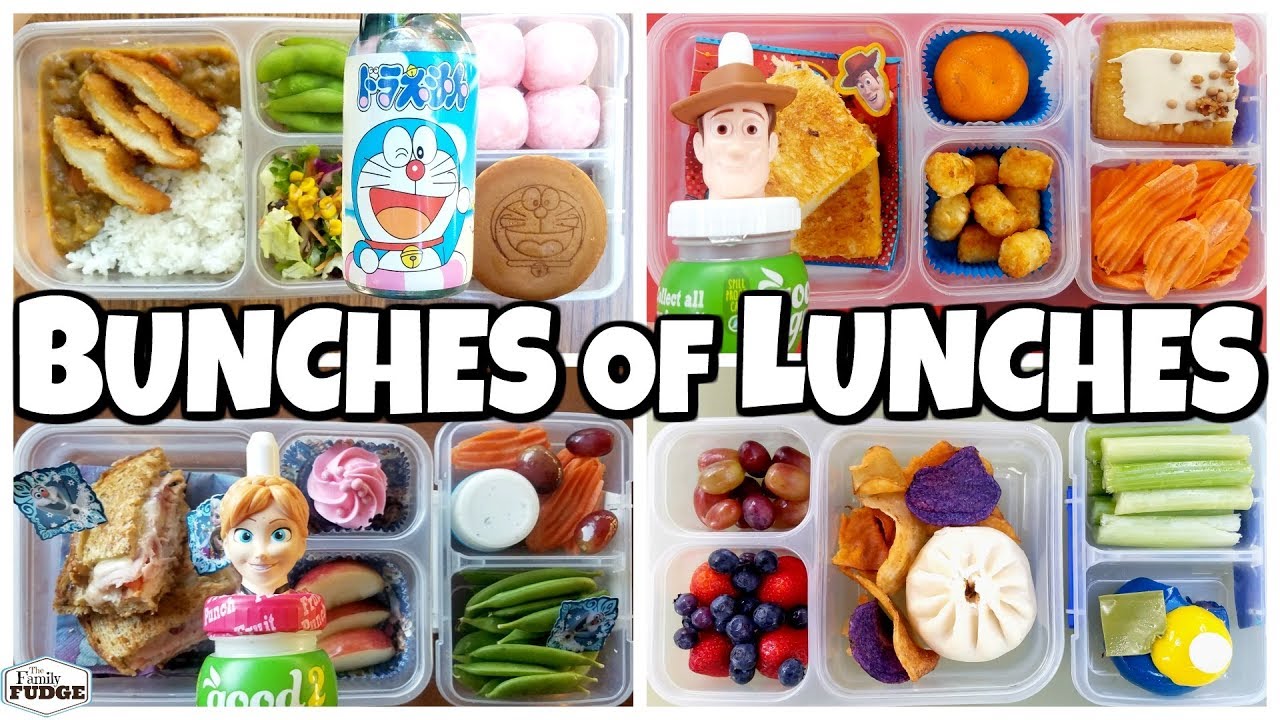 AMAZING Lunches from Disney World 🍎 Bunches Of Lunches