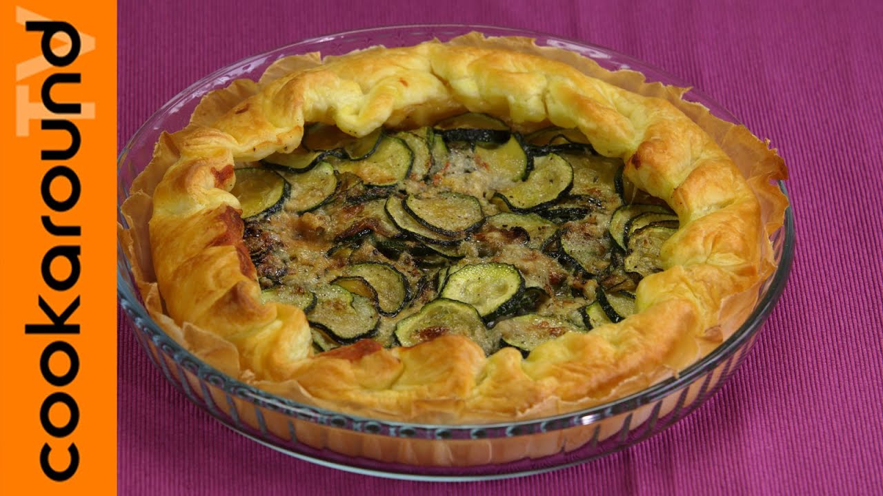 Torta salata zucchine e gorgonzola / Ricette torte salate