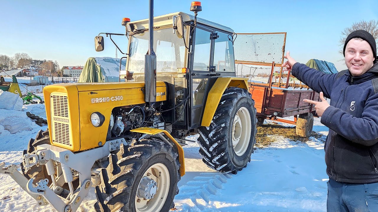 URSUS C-360 ZOSTANIE U MAĆKA - UPALAMY 60TKĘ - SRAWADZIMY GO W ROZRZUTNIKU
