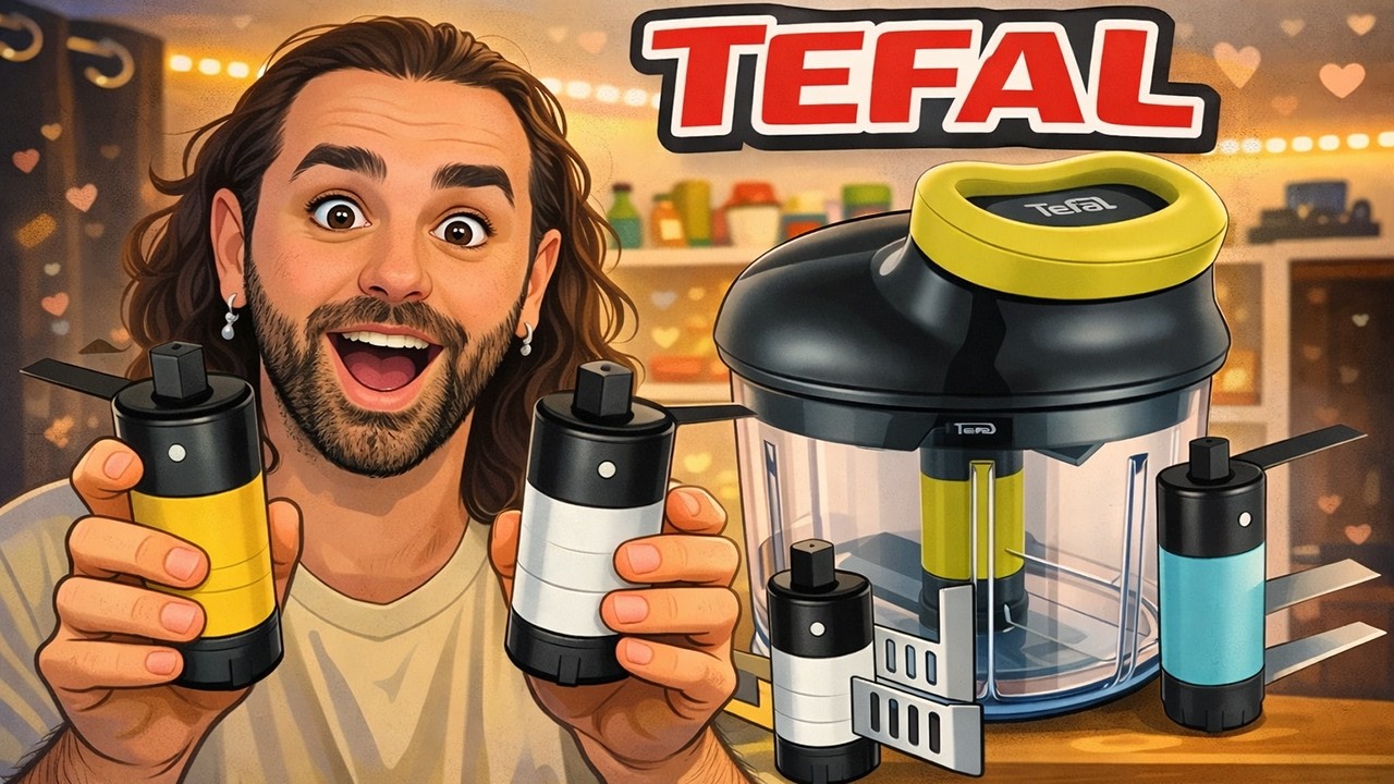 Unboxing du hachoir TEFAL 🔪 | Gadget utile ou simple bonus cuisine ?