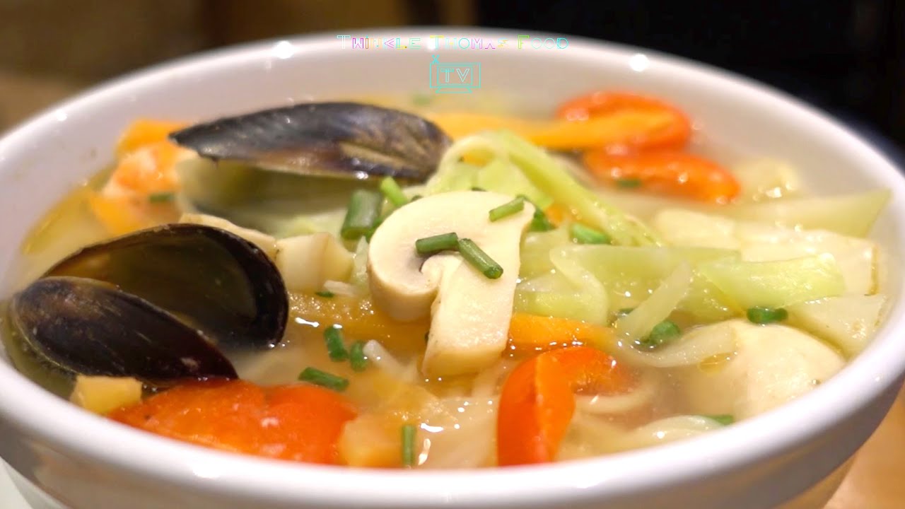 THE SEAFOOD RAMEN | Ramen Noodles | Restaurant Ramen
