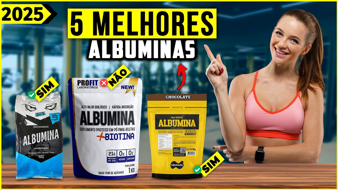 As 5 Melhores Albumina Em 2025!