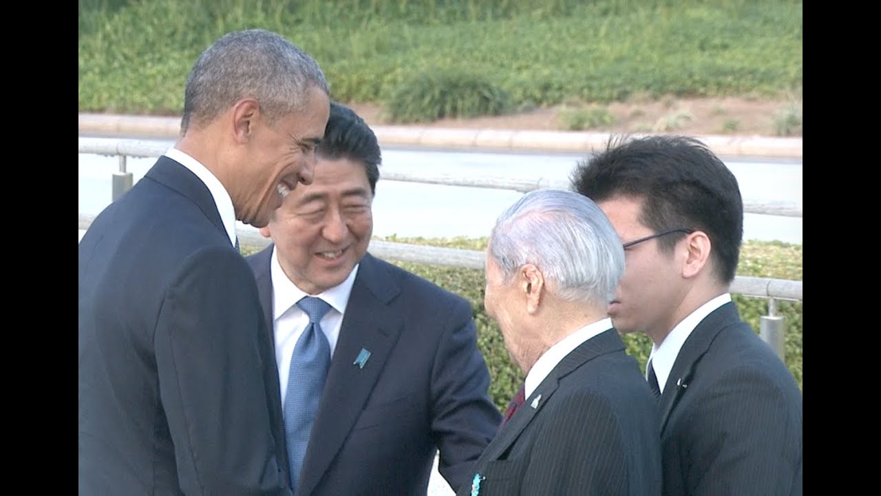 オバマ米大統領と共に広島訪問―平成28年5月27日