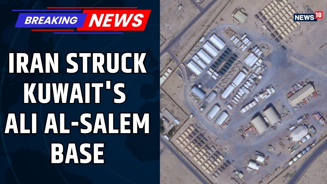 Iran Strikes Kuwait’s Ali Al-Salem Air Base | Middle East Tensions Escalate | Gulf Region