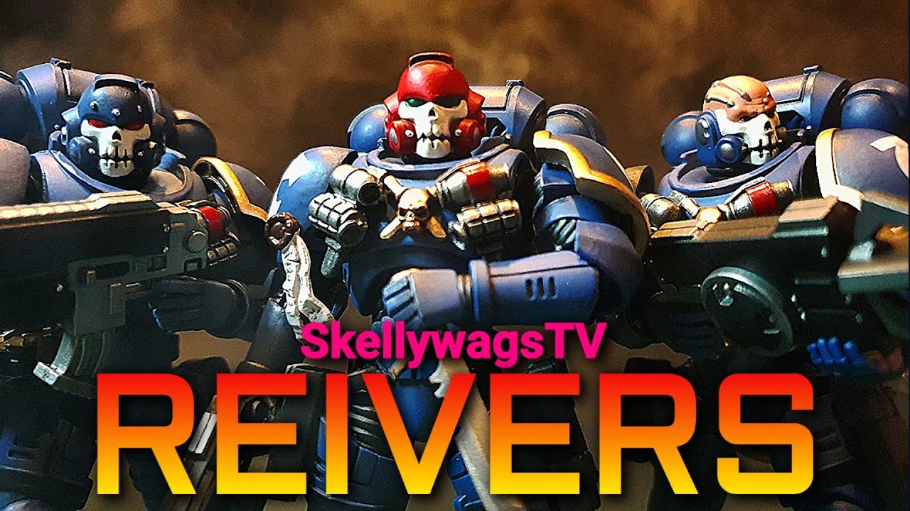 Joytoy Primaris Reivers Warhammer 40k 1/18 figure 3 set review