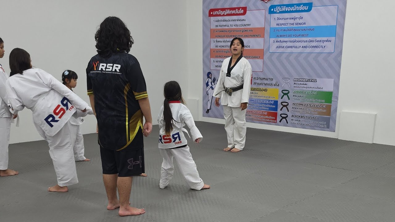 Children Taekwondo at RSR Udon Thani