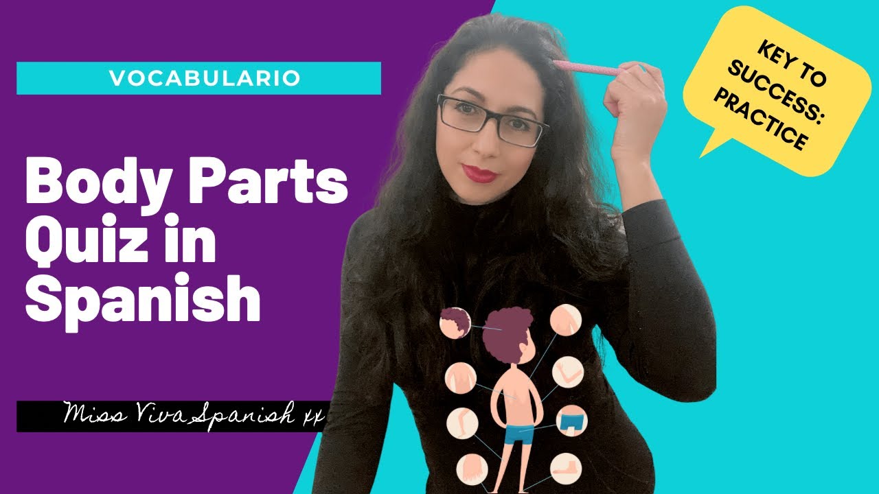 Parts of the Body in Spanish | Spanish Quiz